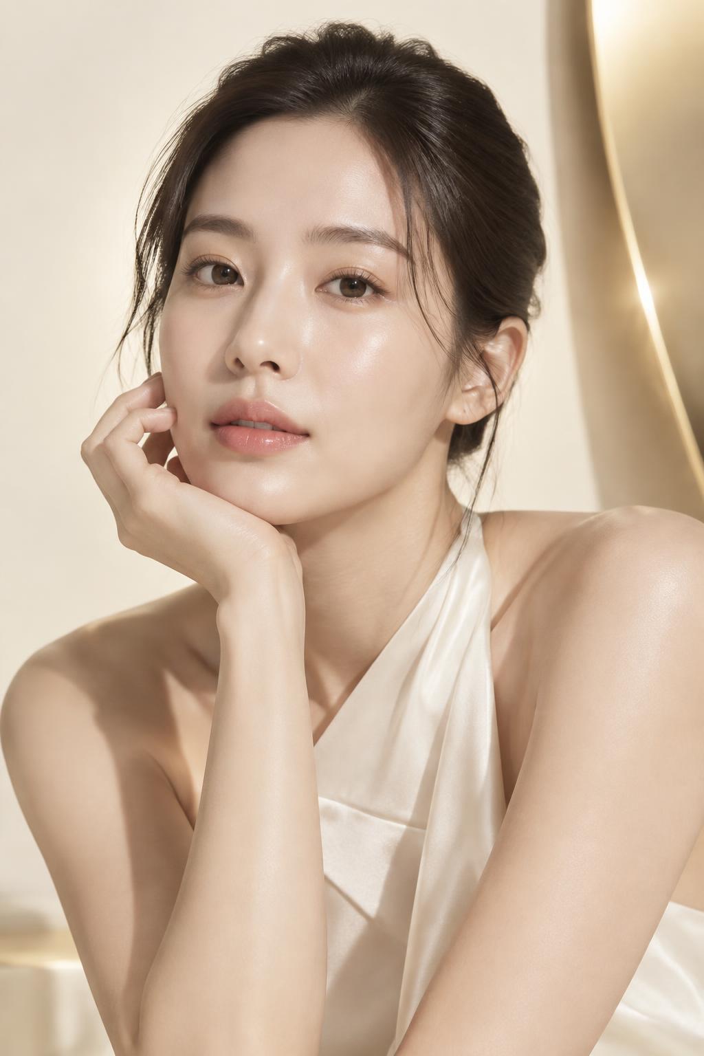 자연스러운 뷰티 디자인 상담 이미지